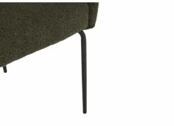 Stoel Agis 56x55x82cm - stof - groen- Bezoekersstoel|Eetkamerstoelen