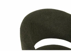 Stoel Agis 56x55x82cm - stof - groen- Bezoekersstoel|Eetkamerstoelen