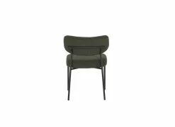 Eetkamerstoelen|Stoel Alien 43x43x66cm - stof - groen
