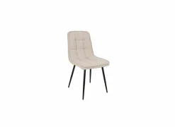 Eetkamerstoelen|Stoel Aqaba 45x58x90cm - stof - beige