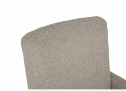 Eetkamerstoelen|Stoel Aragon 60x70x100cm - stof - greige