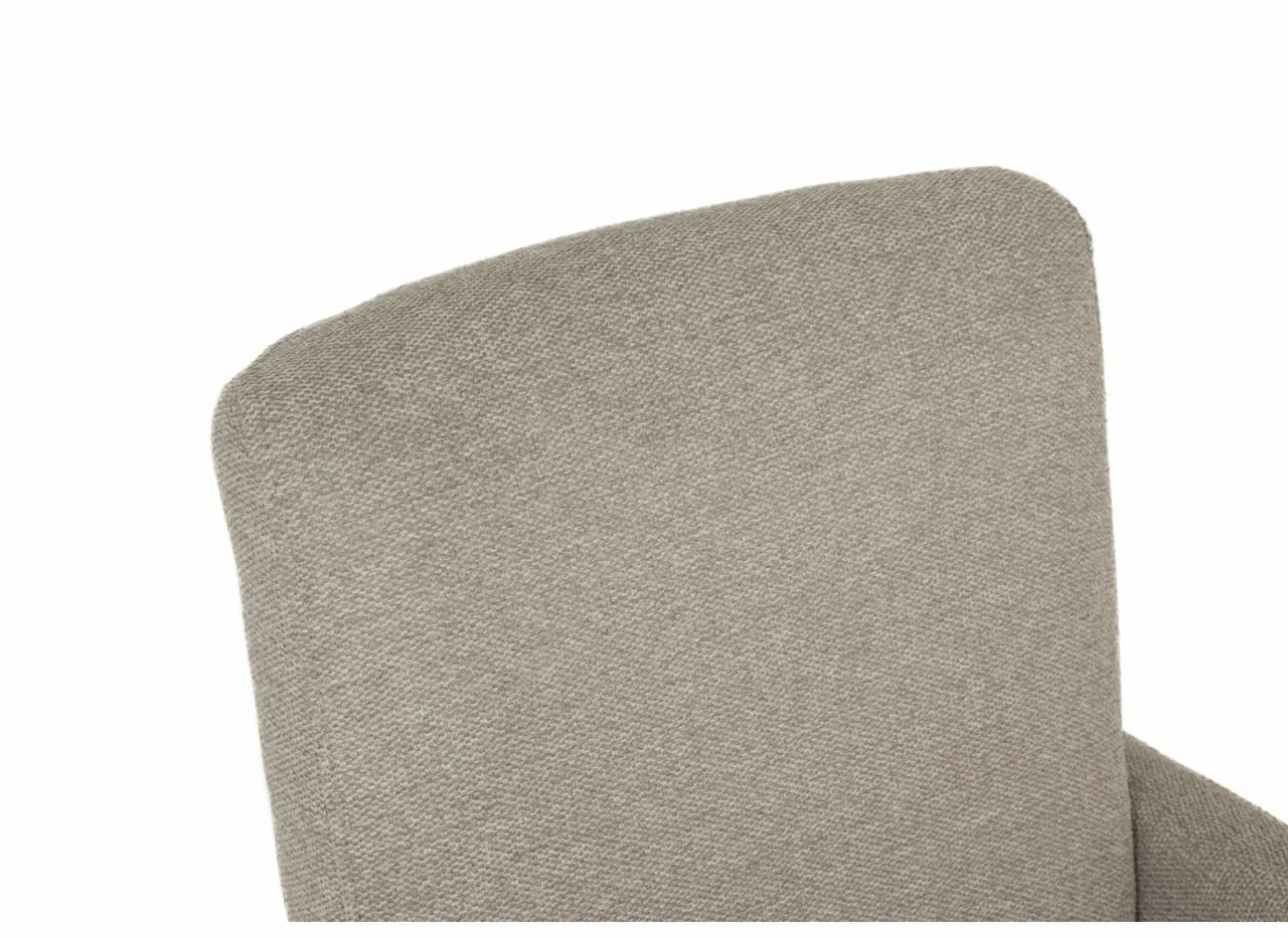 Eetkamerstoelen|Stoel Aragon 60x70x100cm - stof - greige