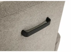 Eetkamerstoelen|Stoel Aragon 60x70x100cm - stof - greige