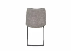 Eetkamerstoelen|Stoel Cloud 46,5x57x86cm - microvezel - grijs