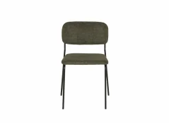 Stoel Epoca 46x59x79cm - stof - groen- Eetkamerstoelen