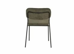 Stoel Epoca 46x59x79cm - stof - groen- Eetkamerstoelen