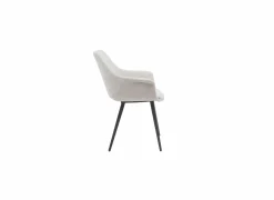 Eetkamerstoelen|Stoel Fairy 62x64x84cm - bouclé - cream