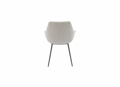 Eetkamerstoelen|Stoel Fairy 62x64x84cm - bouclé - cream