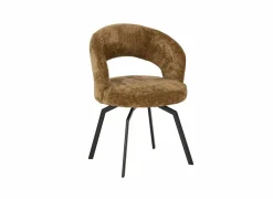 Eetkamerstoelen|Stoel Festo stof bruin