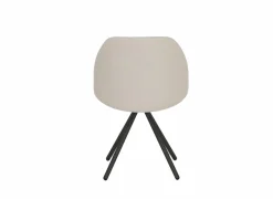 Perfecta Stoel Fixie 54,5x59x83,5cm - stof - wit- Eetkamerstoelen