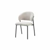 Eetkamerstoelen|Stoel Grigri 49x61x81cm - stof - beige