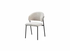 Eetkamerstoelen|Stoel Grigri 49x61x81cm - stof - beige