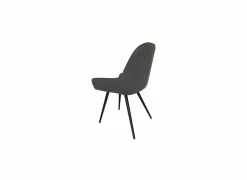 Stoel House 53x61,6x86,5cm - stof - grijs- Eetkamerstoelen
