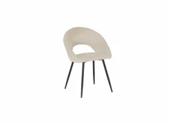 Stoel Imago 57,5x54,8x82.5cm - stof - beige- Eetkamerstoelen