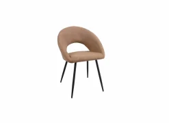 Stoel Imago 57,5x54,8x82,5cm - stof - muskaat- Eetkamerstoelen