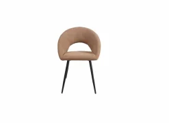 Stoel Imago 57,5x54,8x82,5cm - stof - muskaat- Eetkamerstoelen
