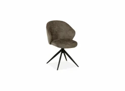 Stoel Jane Movie 57x66x87cm - stof - taupe- Eetkamerstoelen