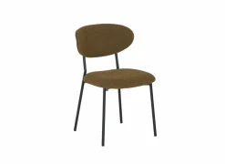 Stoel Jumper 46x53x79cm - stof - mosterd- Keukenstoelen|Eetkamerstoelen