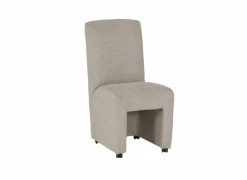 Eetkamerstoelen|Stoel Larissa 50x70x100cm - stof - greige