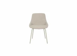 Stoel Lennon 53x57x87cm - stof - beige- Eetkamerstoelen