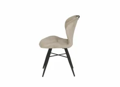 Eetkamerstoelen|Stoel Mace 50,5x61x87cm - stof - zorro zand