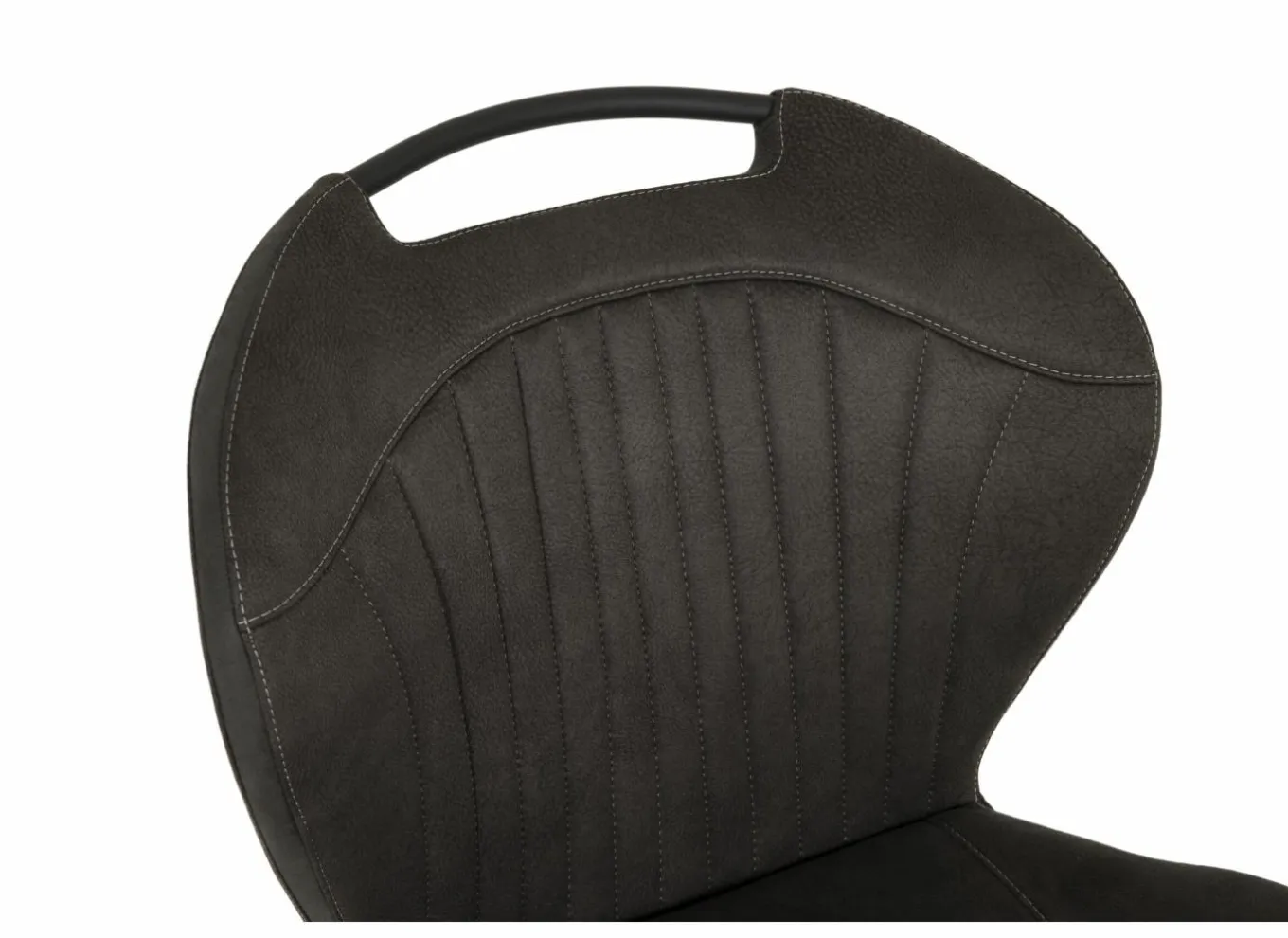 Eetkamerstoelen|Stoel Mace 50,5x61x87cm - stof - zorro antraciet