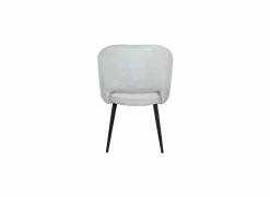 Stoel Manfredi 55x55x84cm - stof - cream- Eetkamerstoelen