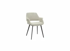 Eetkamerstoelen|Stoel Marcelo 58x57x81cm - bouclé - beige