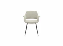 Eetkamerstoelen|Stoel Marcelo 58x57x81cm - bouclé - beige