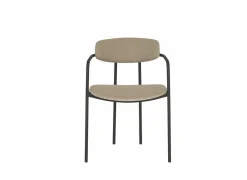 Perfecta Stoel Mirror 56x54x76cm - stof - creme & natuur- Eetkamerstoelen