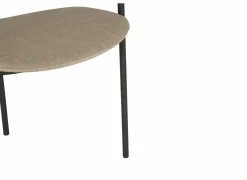 Perfecta Stoel Mirror 56x54x76cm - stof - creme & natuur- Eetkamerstoelen