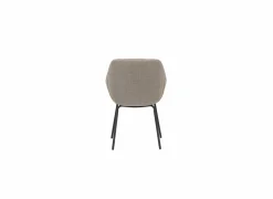 Eetkamerstoelen|Fauteuils|Stoel Navajo 57,5x65x85cm - stof - beige