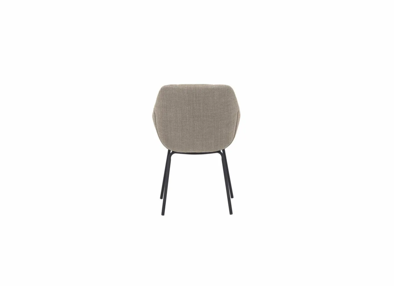 Eetkamerstoelen|Fauteuils|Stoel Navajo 57,5x65x85cm - stof - beige