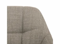 Eetkamerstoelen|Fauteuils|Stoel Navajo 57,5x65x85cm - stof - beige