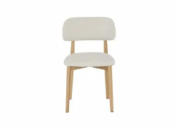 Stoel Nemo 50x48x78cm - polyestervezel - beige- Eetkamerstoelen