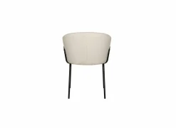 Eetkamerstoelen|Stoel Nimbus 59x61x77cm - bouclé - wit