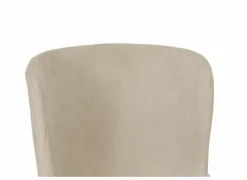 Stoel Noemie 49x53,5x80,5cm - stof - beige- Eetkamerstoelen