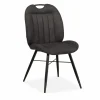 Eetkamerstoelen|Stoel Nowie Zorro 52,5x62x92cm - stof - antraciet