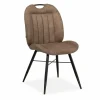 Stoel Nowie Zorro 52,5x62x92cm - stof - taupe- Eetkamerstoelen