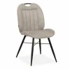 Eetkamerstoelen|Stoel Nowie Zorro 52,5x62x92cm - stof - zand