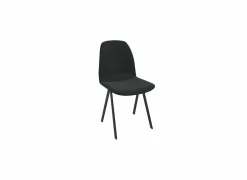 Perfecta Stoel Ona 46x57,5x86,5cm - kunststof - zwart- Eetkamerstoelen