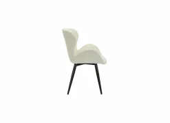 Stoel Orkney 59x64x87cm - bouclé - beige- Eetkamerstoelen