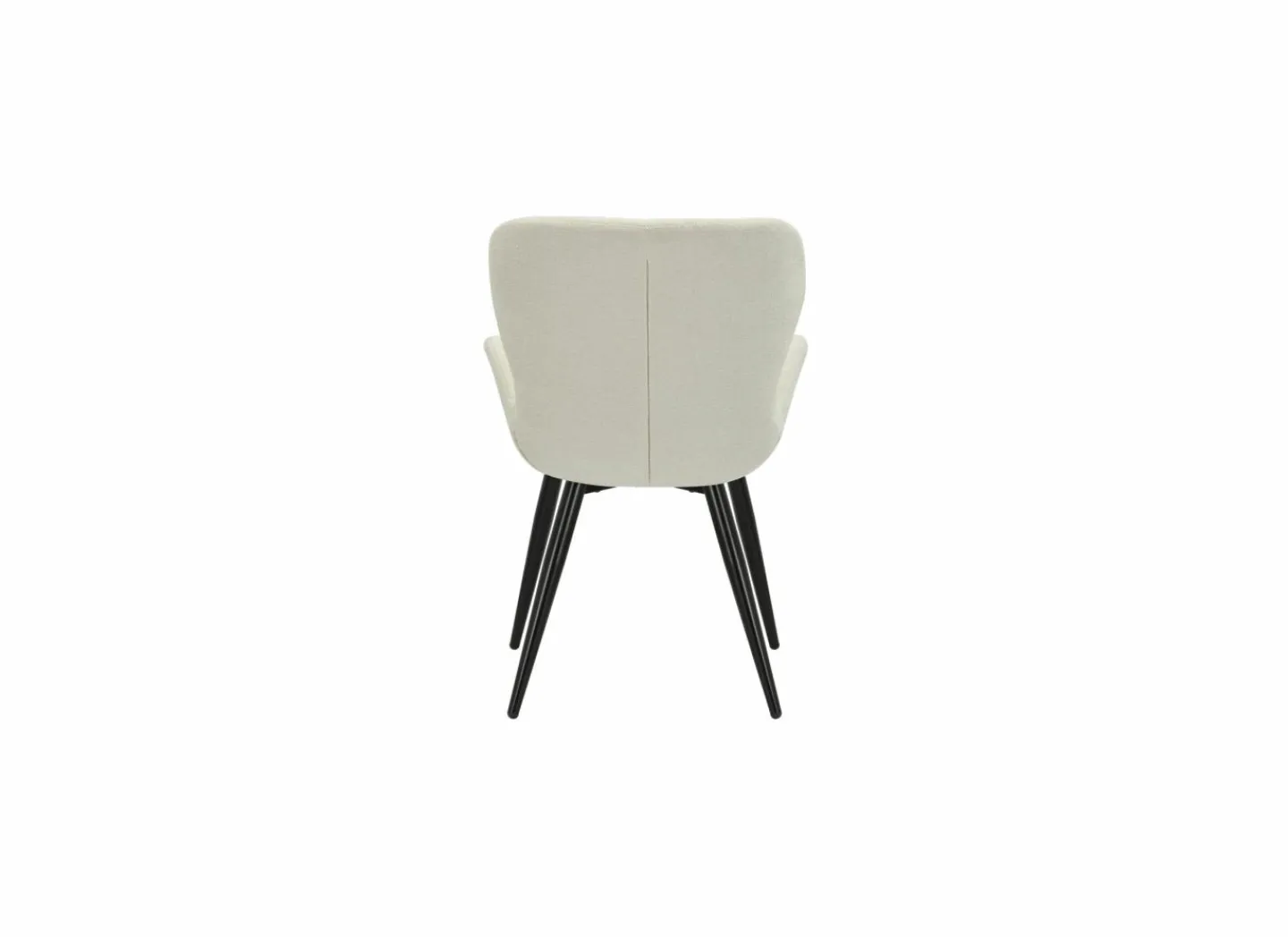 Stoel Orkney 59x64x87cm - bouclé - beige- Eetkamerstoelen