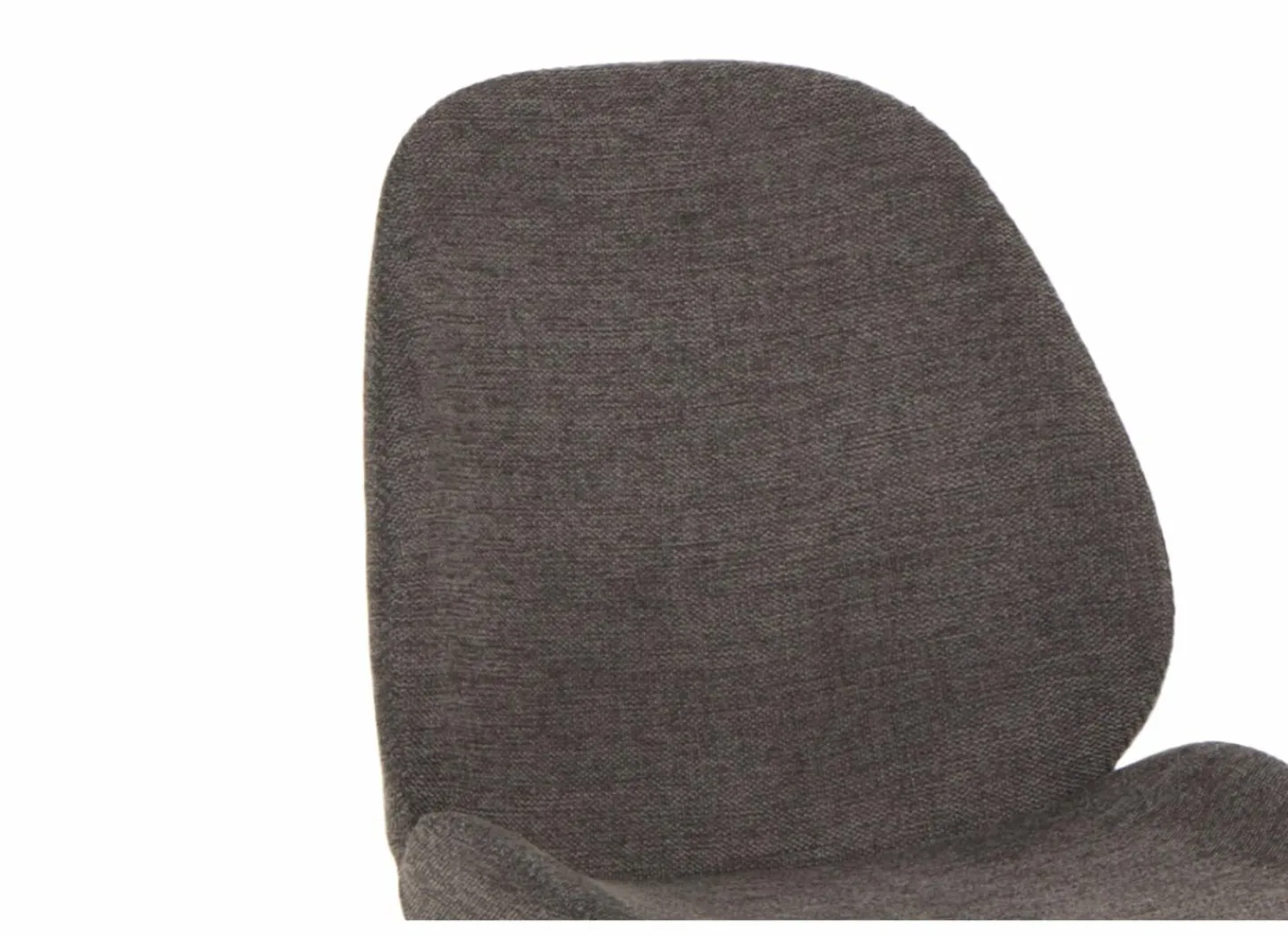 Stoel Patti 49x53x87cm - stof - antraciet- Keukenstoelen|Eetkamerstoelen