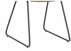 Stoel Patti 49x53x87cm - stof - antraciet- Keukenstoelen|Eetkamerstoelen