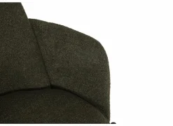 Eetkamerstoelen|Stoel Peak 63x61x84cm - bouclé - groen