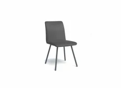 Perfecta Stoel Pisa 44,5x55,5x82cm - metaal - antraciet- Eetkamerstoelen