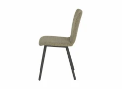 Perfecta Stoel Pisa 44,5x55,5x82cm - polyestervezel/staal - moss- Eetkamerstoelen