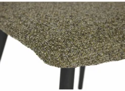 Perfecta Stoel Pisa 44,5x55,5x82cm - polyestervezel/staal - moss- Eetkamerstoelen