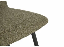 Perfecta Stoel Pisa 44,5x55,5x82cm - polyestervezel/staal - moss- Eetkamerstoelen